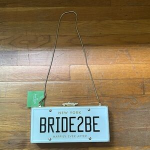 ‘NWT Kate Spade Bride Clutch’